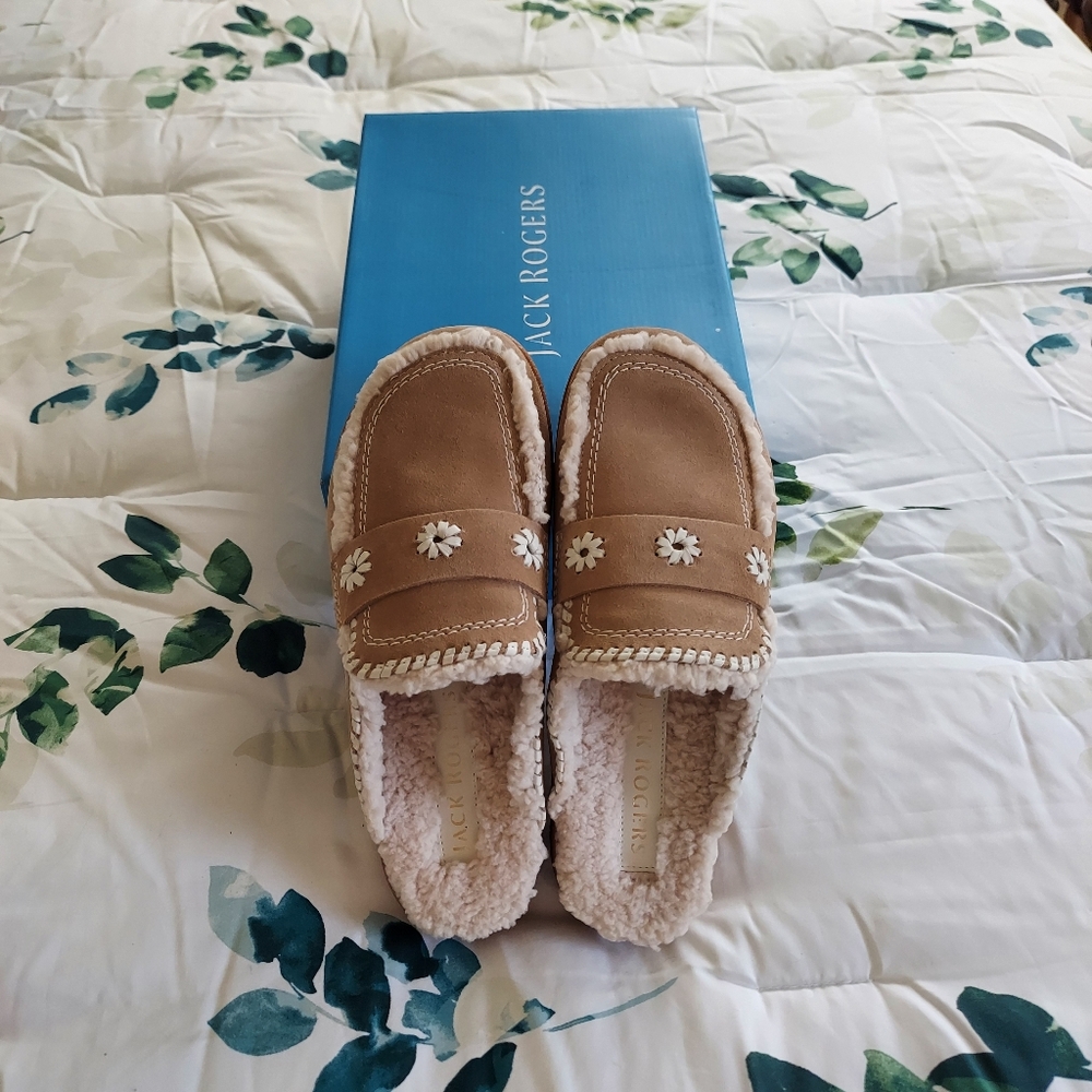 Jack Rogers Women's Tan Moccasins